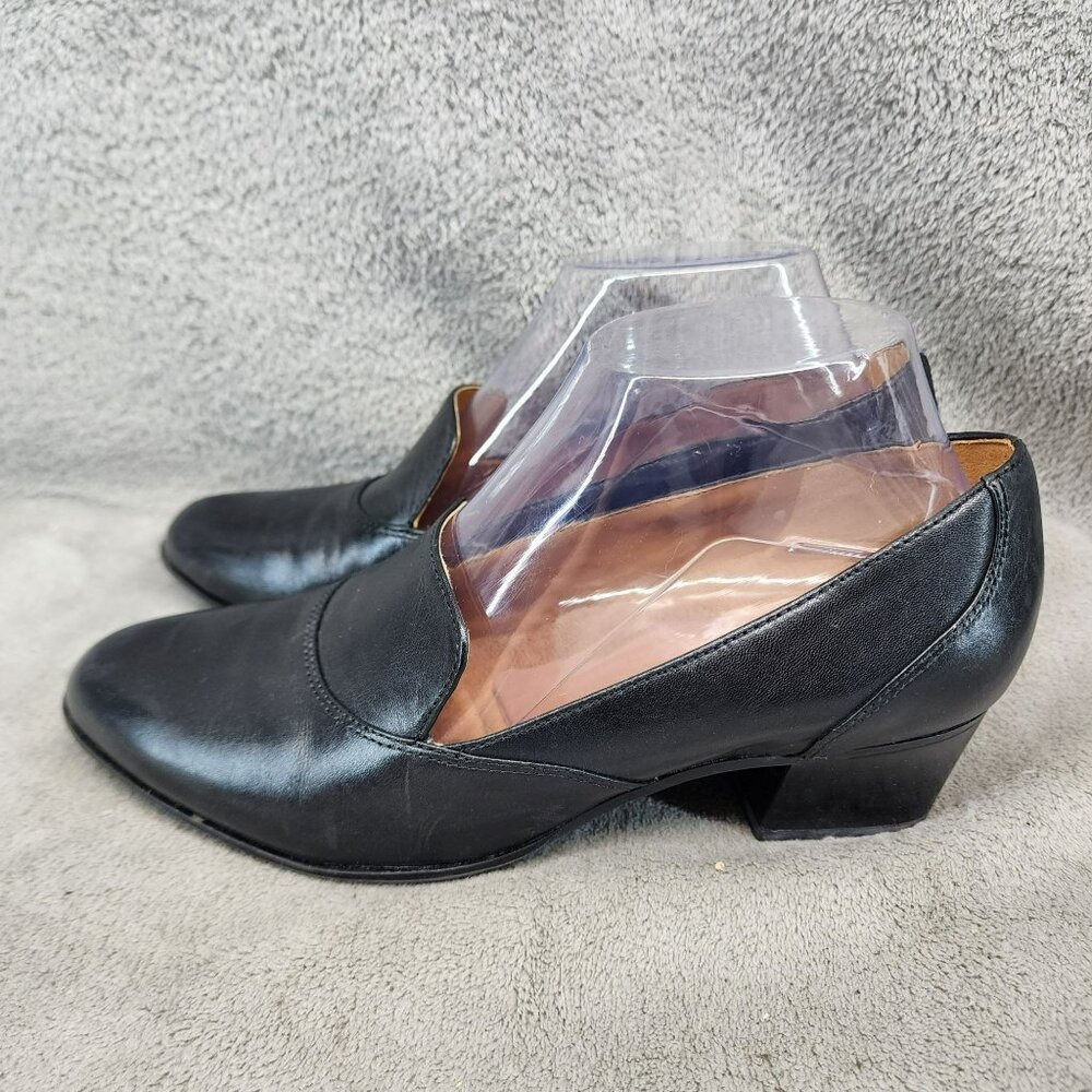 Naturalizer Shoes Womens Size 7.5 Taylor Black Leather Pump